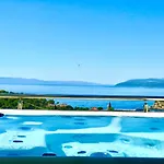 公寓 New Penthouse 150 M2 With Private Jacuzzi, Beautiful Sea, City And Island View 马卡尔斯卡